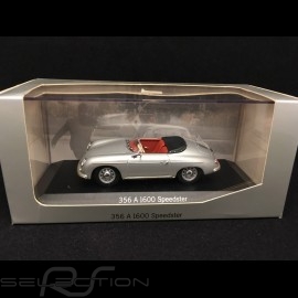 Porsche 356 A 1600 Speedster 1958 silver grey very rare 1/43 Minichamps WAP020022