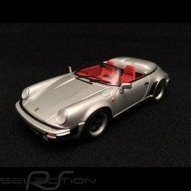 Porsche 911 3.2 Speedster 1989 silbergrau sehr Selten 1/43 Minichamps WAP020021