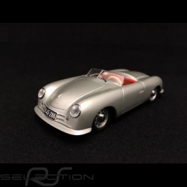Porsche 356 n° 1 roadster 1948 silbergrau sehr Selten 1/43 Minichamps WAP020024