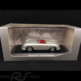 Porsche 356 n° 1 roadster 1948 silbergrau sehr Selten 1/43 Minichamps WAP020024