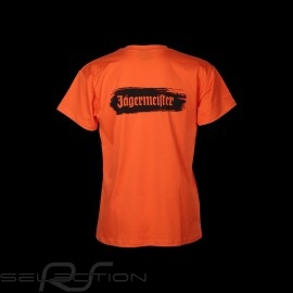 T-shirt Jägermeister logo front orange - men