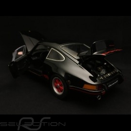 Porsche 911 2.7 Carrera RS 1973 black red stripes 1/18 Welly 18044BK