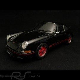 Porsche 911 2.7 Carrera RS 1973 black red stripes 1/18 Welly 18044BK