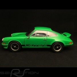 Porsche 911 2.7 Carrera RS 1973 Viper green black stripes 1/18 Welly 18044GR