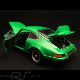 Porsche 911 2.7 Carrera RS 1973 Viper green black stripes 1/18 Welly 18044GR