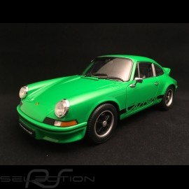 Porsche 911 2.7 Carrera RS 1973 Viper green black stripes 1/18 Welly 18044GR