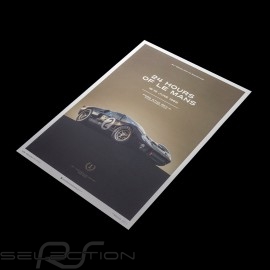 Le Mans Poster Ford GT40 MKII-A 1966 Black