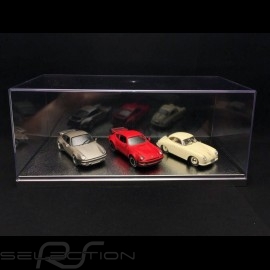 Display Case Duo 1/43 or 1/24 Silver base