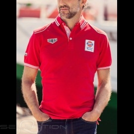 Polo shirt Gulf Spirit of Racing red - men