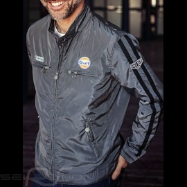 Jacke Gulf Racing  grau - Herren