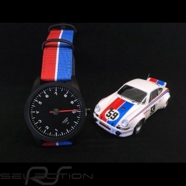 Watch Porsche 911 Tachometer single-needle tricolor