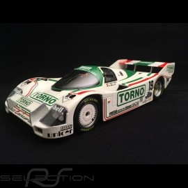 Porsche 962 C 3ème 3rd Platz 3 1000 km Mugello 1985 n° 19 Brun Motorport Torno 1/18 Norev 187408