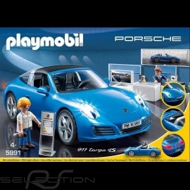 Porsche 911 Targa 4S blau Playmobil 5991