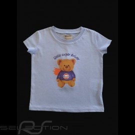 T-Shirt Gulf Teddybär blau - Kinder