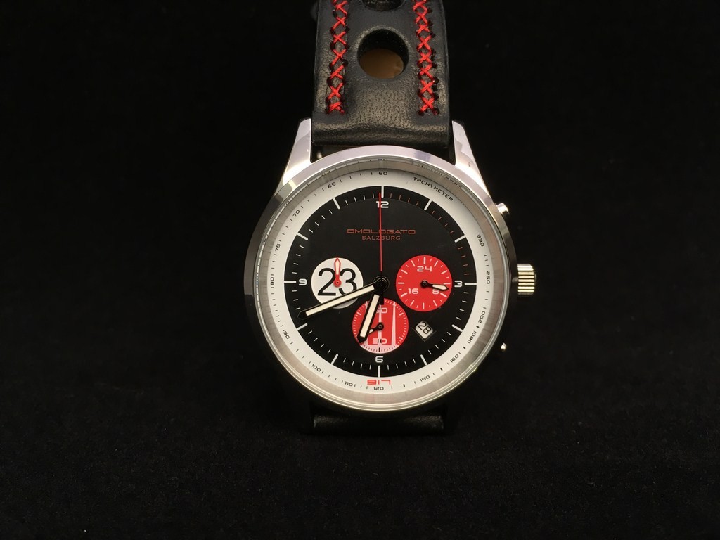 Men's Salzburg Stainless Steel Black Dial Watch | Charmex 2971 | World of  Watches