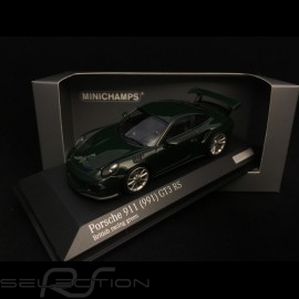 Porsche 911 GT3 RS type 991 2014 british racing green 1/43 Minichamps CA04316100