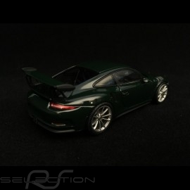 Porsche 911 GT3 RS type 991 2014 british racing green 1/43 Minichamps CA04316100