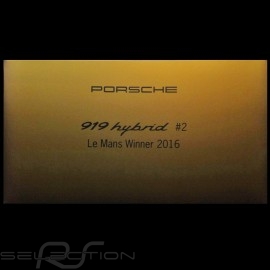Porsche 919 Hybrid - HY n° 2 LMP1 Sieger Le Mans 2016 1/18 Spark WAP0219190H