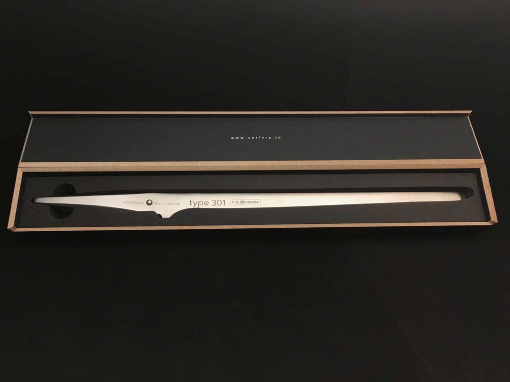 Knife Type 301 Design by F.A. Porsche ham and salmon 30.5 cm