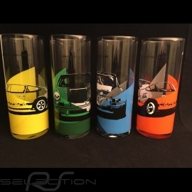 Set von 4 Gläser Porsche 911 Carrera RS 2.7 Longdrink Porsche WAP0509560J