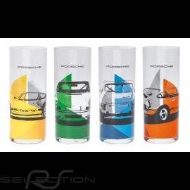 Set von 4 Gläser Porsche 911 Carrera RS 2.7 Longdrink Porsche WAP0509560J