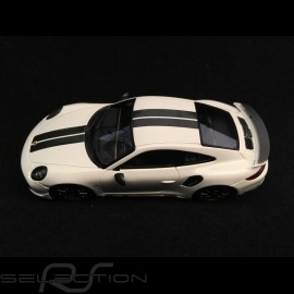 Porsche 911 Turbo S Exclusive Series 991 2017 Carrara white 1/43 Spark WAP0209060H