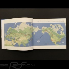 Book " Autour du monde en Porsche entre père et fils " Philippe Delaporte