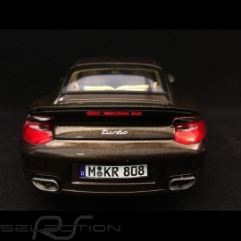Porsche 911 Turbo 997 2010 braun Macadamia 1/18 Norev 187622