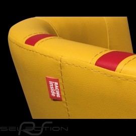 Tub chair Racing Inside n° 15 yellow / red / grey 512MLM71