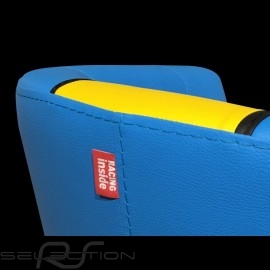 Cabriolet chair Racing Inside n° 112 blue / yellow / black GTOTF64