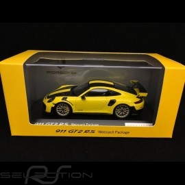 Porsche 911 GT2 RS typ 991 Weissach Package gelb / schwarz 1/43 Spark WAP0201520J