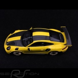 Porsche 911 GT2 RS type 991 Weissach Package yellow / black 1/43 Spark WAP0201520J