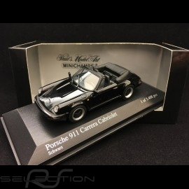 Porsche 911 3.0 SC type 930 Carrera Cabriolet 1983 schwarz 1/43 Minichamps 430062034