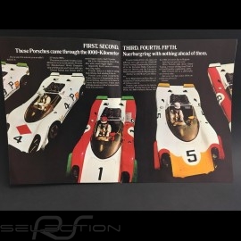 Porsche Brochure Porsche Range 1970 in english