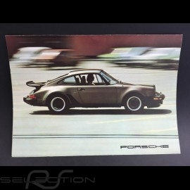 Porsche Broschüre Porsche Bereich 1976 in Englisch