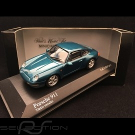 Porsche 911 type 993 1993 turkïs metallic 1/43 Minichamps 430063010