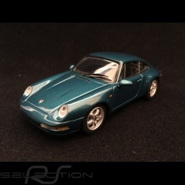 Porsche 911 type 993 1993 turkïs metallic 1/43 Minichamps 430063010