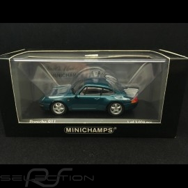 Porsche 911 type 993 1993 turkïs metallic 1/43 Minichamps 430063010