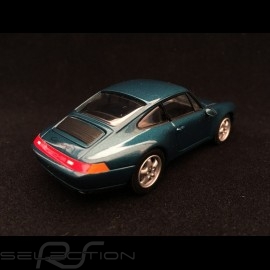 Porsche 911 type 993 1993 turquoise metallic 1/43 Minichamps 430063010