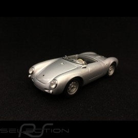 Porsche 550 spyder 1955 silver grey metallic 1/43 Minichamps 940066030