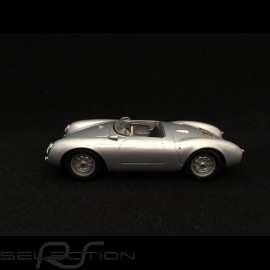 Porsche 550 spyder 1955 silbergrau metallic 1/43 Minichamps 940066030