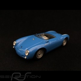 Porsche 550 spyder 1955 blue with white stripes 1/43 Minichamps 940066031
