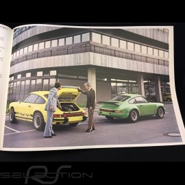 Porsche Broschüre Porsche Bereich 1975 in Englisch 32 Seiten