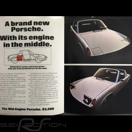 Porsche Brochure Porsche 914/6 and 914/4 in english very large format