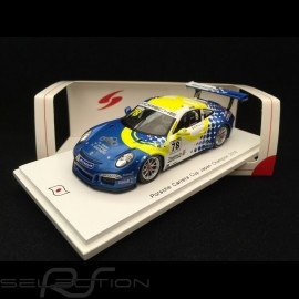 Porsche 911 GT3 Cup type 991 winner Carrera Cup Germany 2016 n° 7 Müller 1/43 Spark SG273