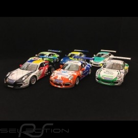 Set of 6 Porsche 991 GT3 Cup National Carrera Cup Winner SG273 AS022 SF114 SJ051 UK001 SI005