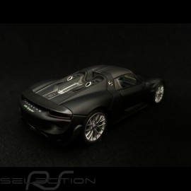 Porsche 918 Spyder Pack Weissach matt black 1/43 Minichamps 410062136