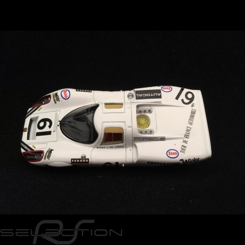 PORSCHE 907s Team Wicky Racing Team № 24 24h Le Mans (1972) Peter Mattli - Herve