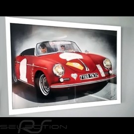 Porsche Poster 356 Roadster n° 87148 Corinne Bessonnat