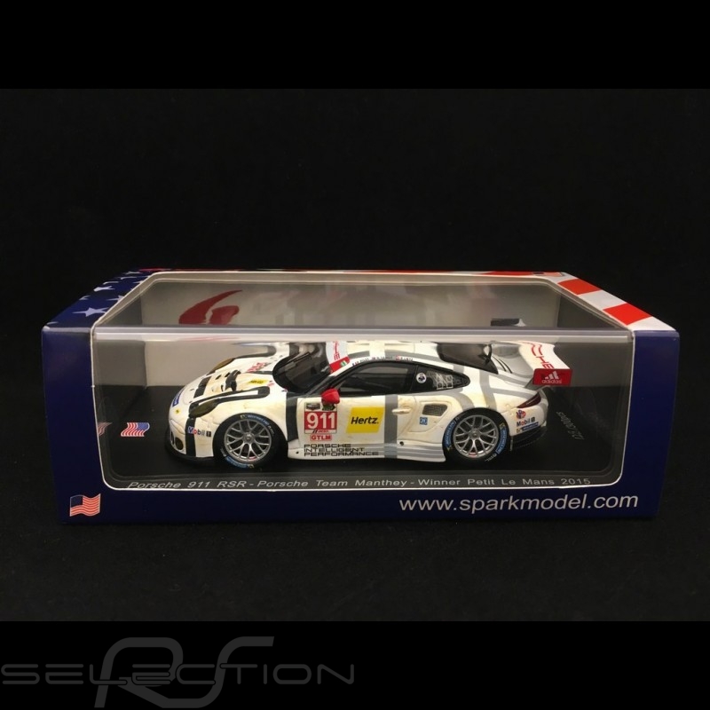 Porsche 911 GT3 R type 991 winner Petit Le Mans 2016 n° 911 Manthey 1/ ...